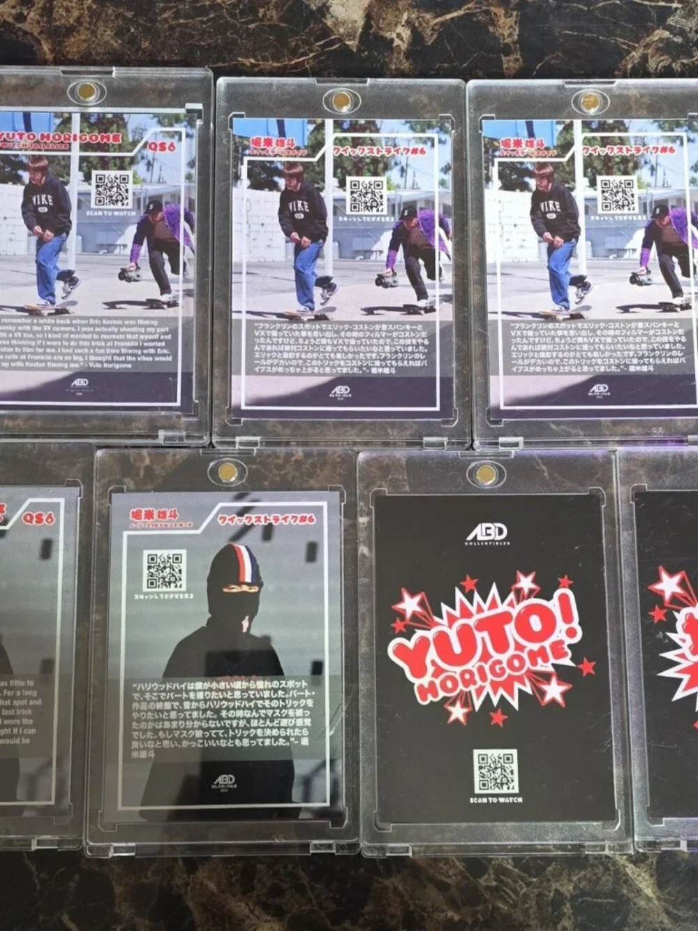 2024 ABD Collectibles Yuto Horigome Collection w/hardcase